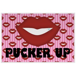 Lips (Pucker Up) Laminated Placemat