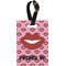 Lips (Pucker Up)  Personalized Rectangular Luggage Tag