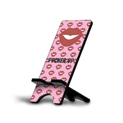 Lips (Pucker Up) Cell Phone Stand (Large)