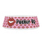 Lips (Pucker Up) Plastic Pet Bowls - Small - FRONT
