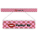 Lips (Pucker Up) Plastic Ruler - 12"