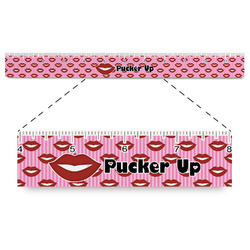 Lips (Pucker Up) Plastic Ruler - 12"
