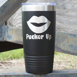 Lips (Pucker Up) 20 oz Stainless Steel Tumbler
