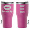 Lips (Pucker Up) RTIC Tumbler - Magenta - Double Sided - Front & Back