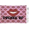 Lips (Pucker Up)  Rectangular Appetizer / Dessert Plate