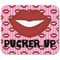 Lips (Pucker Up) Rectangular Mouse Pad - APPROVAL