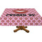 Lips (Pucker Up)  Rectangular Tablecloths (Personalized)