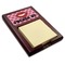 Lips (Pucker Up) Red Mahogany Sticky Note Holder