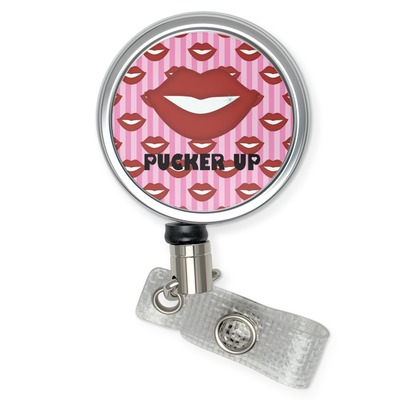 Lips (Pucker Up) Retractable Badge Reel