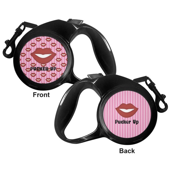 Lips (Pucker Up) Retractable Dog Leash - Small - Apvl