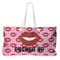 Lips (Pucker Up) Large Tote Bag with Rope Handles