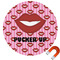 Lips (Pucker Up) Car Magnet