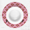 Lips (Pucker Up) Round Linen Placemats - LIFESTYLE (single)