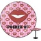 Lips (Pucker Up)  Round Table Top