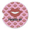 Lips (Pucker Up) Sandstone Car Coaster - Single