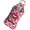 Lips (Pucker Up) Sanitizer Holder Keychain - Large in Case
