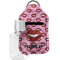 Lips (Pucker Up) Sanitizer Holder Keychain - Small with Case