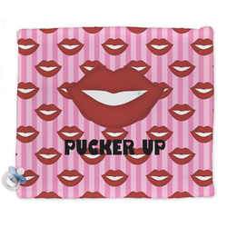 Lips (Pucker Up) Security Blanket - Single Sided