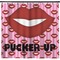 Lips (Pucker Up) Shower Curtain