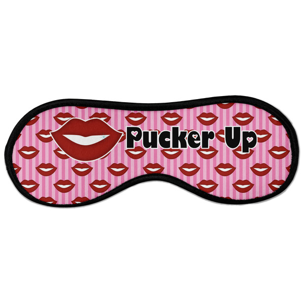 Lips (Pucker Up) Sleeping Eye Mask - Front Large