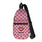 Lips (Pucker Up) Sling Bag - Front View