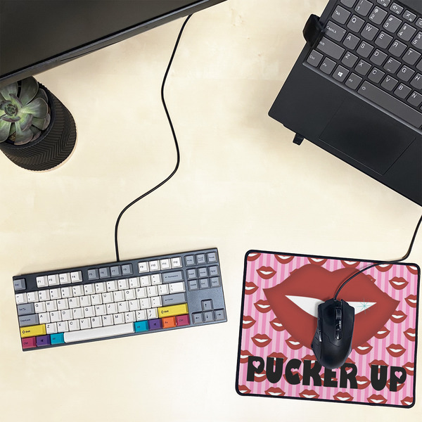 Lips (Pucker Up) Small Gaming Mats - LIFESTYLE