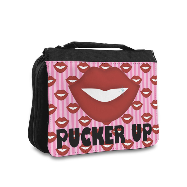 Custom Lips (Pucker Up) Toiletry Bag - Small