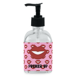 Lips (Pucker Up) Glass Soap & Lotion Bottle - Single Bottle