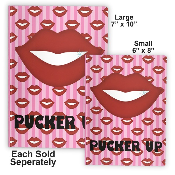 Lips (Pucker Up) Soft Cover Journal - Compare