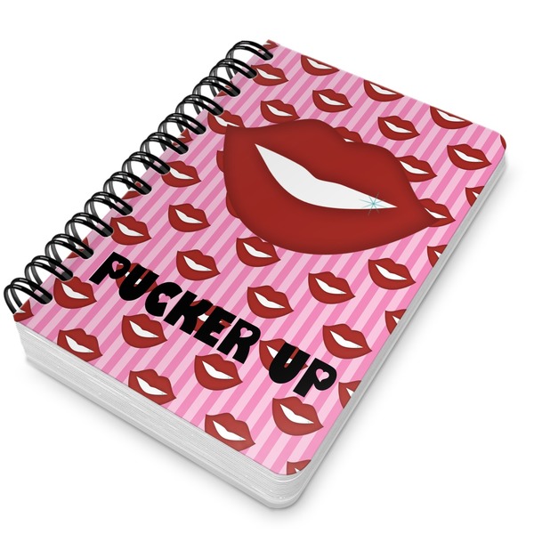 Lips (Pucker Up) Spiral Journal 5 x 7 - Main