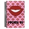 Lips (Pucker Up) Spiral Notebook