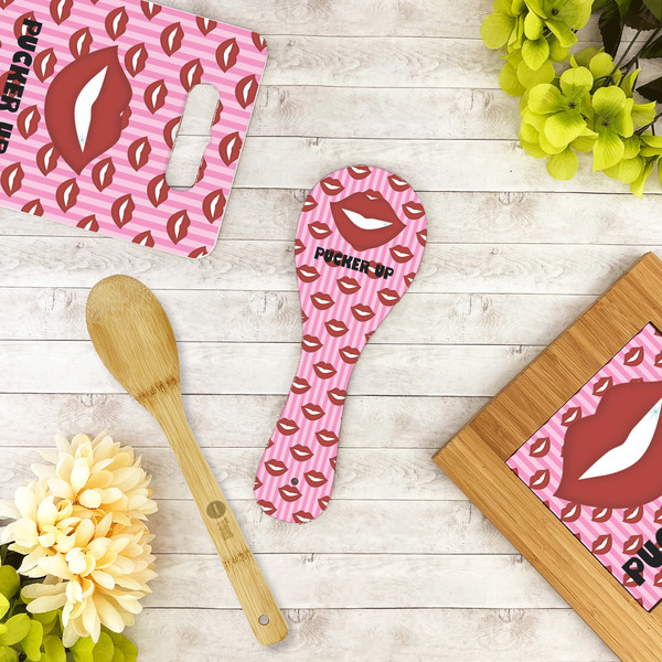 Lips (Pucker Up) Spoon Rest Trivet - LIFESTYLE