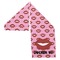 Lips (Pucker Up) Sports Towel Folded - Both Sides Showing