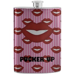 Lips (Pucker Up) Stainless Steel Flask