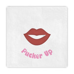 Lips (Pucker Up) Decorative Paper Napkins
