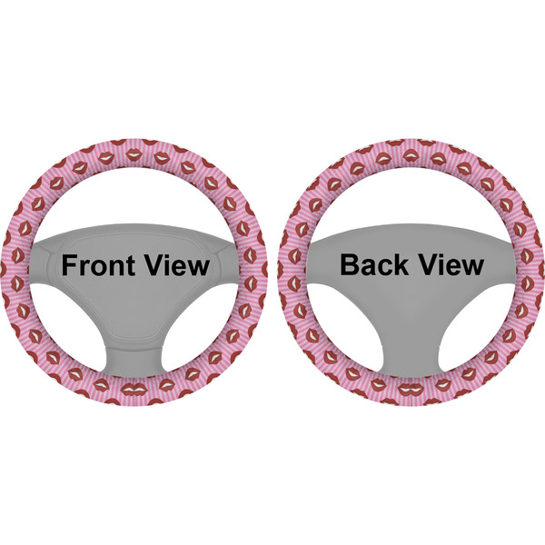 Lips (Pucker Up) Steering Wheel Cover- Front and Back