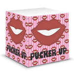 Lips (Pucker Up) Sticky Note Cube