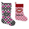 Lips (Pucker Up) Stockings - Side by Side compare