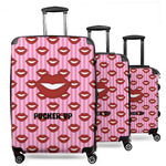 Lips (Pucker Up) 3 Piece Luggage Set - 20