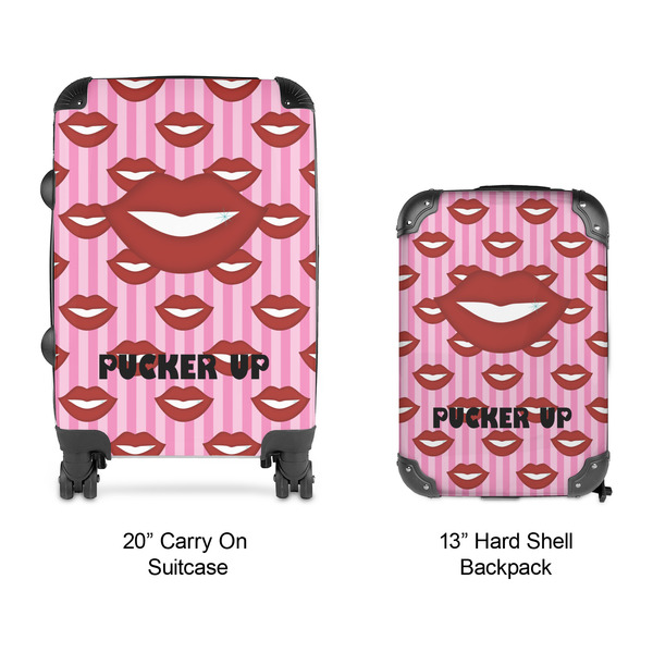 Lips (Pucker Up) Suitcase Set 4 - APPROVAL
