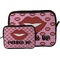 Lips (Pucker Up)  Tablet Sleeve (Size Comparison)