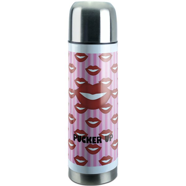 Custom Lips (Pucker Up) Stainless Steel Thermos