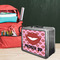 Lips (Pucker Up) Tin Lunchbox - LIFESTYLE
