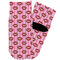 Lips (Pucker Up) Toddler Ankle Socks - Single Pair - Front and Back
