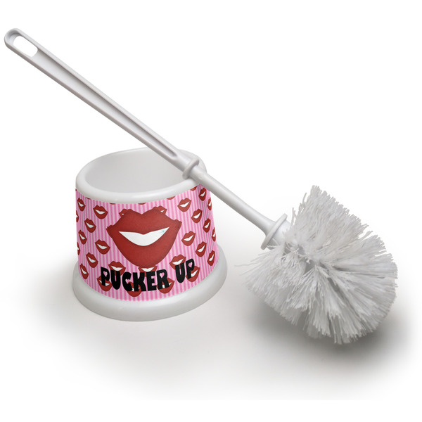 Custom Lips (Pucker Up) Toilet Brush