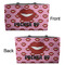 Lips (Pucker Up) Tote w/Black Handles - Front & Back Views