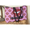 Lips (Pucker Up) Tote w/Black Handles - Lifestyle View