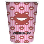 Lips (Pucker Up) Waste Basket