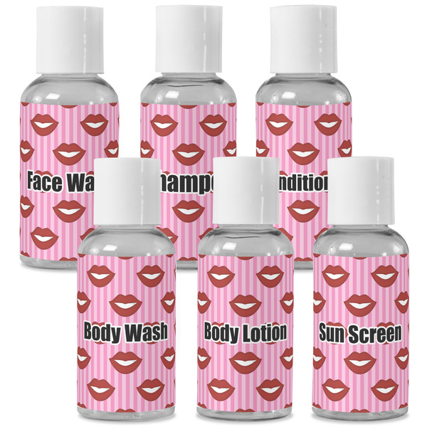 Custom Lips (Pucker Up) Travel Bottles