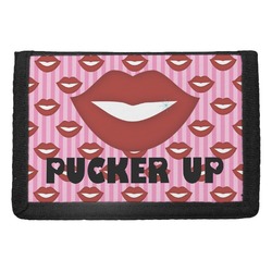 Lips (Pucker Up) Trifold Wallet